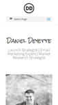 Mobile Screenshot of danieldeyette.com